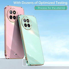 XINLI Straight Edge 6D Electroplate TPU Phone Case, For Xiaomi Civi 4 Pro, For Xiaomi Redmi A3, For Xiaomi 14 Ultra 5G