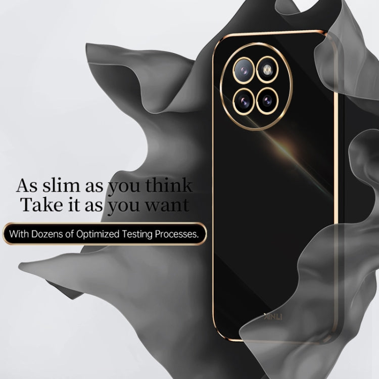 XINLI Straight Edge 6D Electroplate TPU Phone Case, For Xiaomi Civi 4 Pro, For Xiaomi Redmi A3, For Xiaomi 14 Ultra 5G