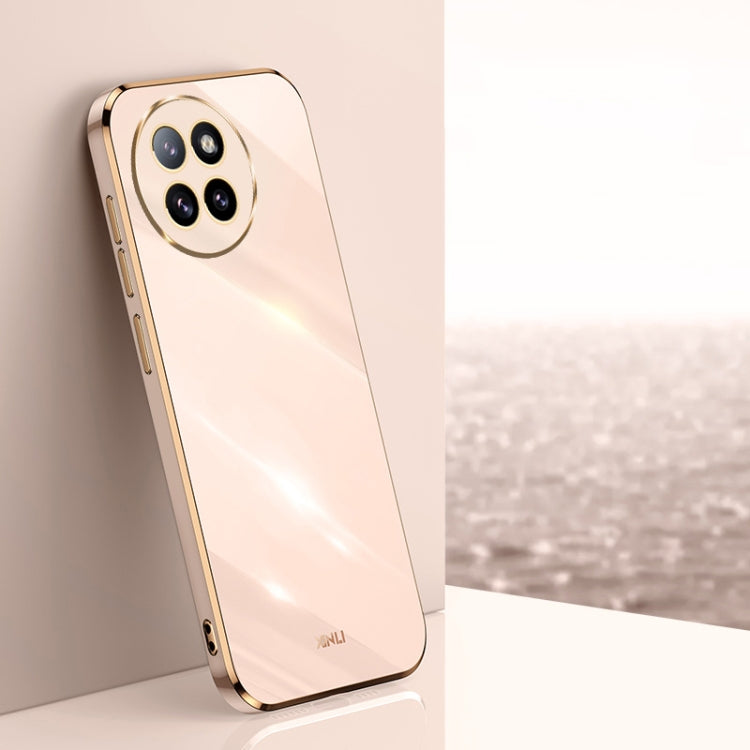 XINLI Straight Edge 6D Electroplate TPU Phone Case, For Xiaomi Civi 4 Pro, For Xiaomi Redmi A3, For Xiaomi 14 Ultra 5G