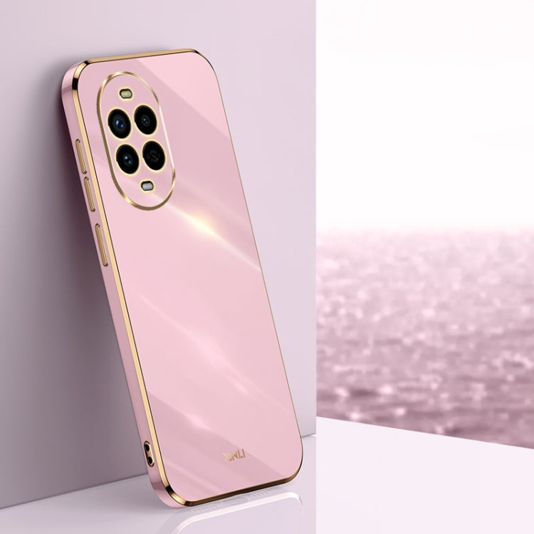 XINLI Straight 6D Plating Gold Edge TPU Phone Case, For Huawei Mate 70 Pro / 70 Pro+, For Huawei Mate 70, For Huawei Nova 13 Pro