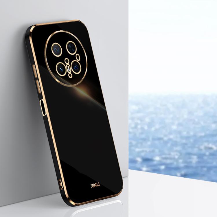 XINLI Straight 6D Plating Gold Edge TPU Phone Case, For Huawei Mate 70 Pro / 70 Pro+, For Huawei Mate 70, For Huawei Nova 13 Pro