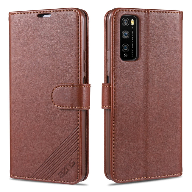 AZNS Sheepskin Texture Horizontal Flip Leather Case with Holder & Card Slots & Wallet, For Huawei Enjoy Z 5G, For Oppo Reno4 / Reno4 Pro, For Huawei Honor X10 5G, For Huawei Honor Play4, For Xiaomi Mi Note 10 Lite, For Huawei Honor Play 4T             ...