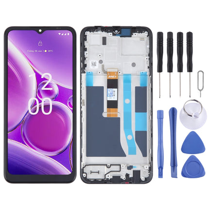 OEM LCD Screen Digitizer Full Assembly with Frame, For Nokia C210, For Nokia G310, For Nokia G42, For Nokia G60