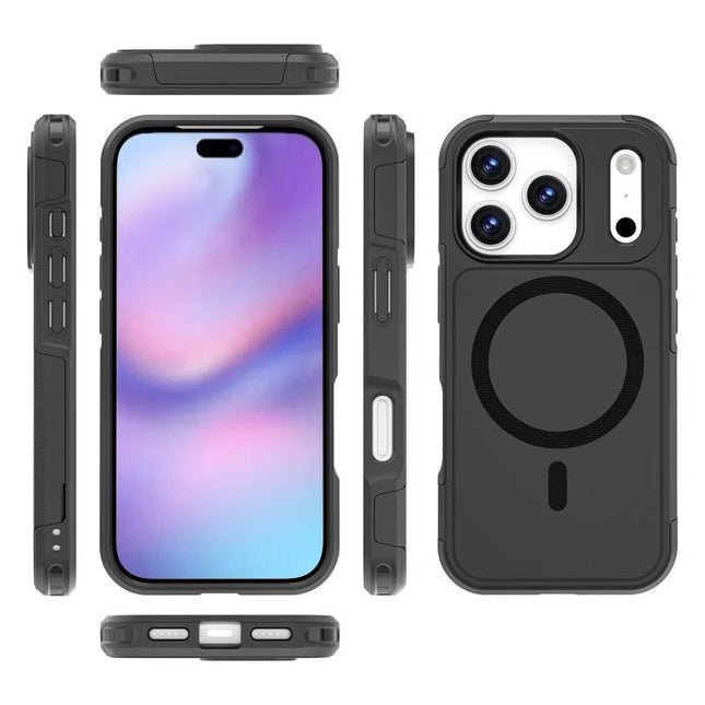 Funda híbrida de TPU y PC con protección Magsafe RedPepper Armor para iPhone 16 Pro Max, iPhone 16 Pro, iPhone 16 Plus, iPhone 16, iPhone 15 Pro Max, iPhone 15 Pro, iPhone 15 Plus, iPhone 15, iPhone 14 Plus, iPhone 14