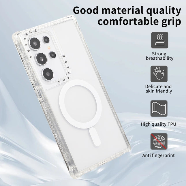 Dreamland MagSafe Magnetic 3 in 1 TPU + PC Phone Case, For Samsung Galaxy S24 Ultra
