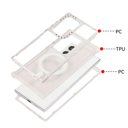 Dreamland MagSafe Magnetic 3 in 1 TPU + PC Phone Case, For Samsung Galaxy S24 Ultra