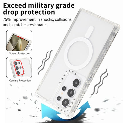 Dreamland MagSafe Magnetic 3 in 1 TPU + PC Phone Case, For Samsung Galaxy S24 Ultra