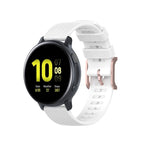 For Galaxy Watch Active 3 / Active 2 / Active / White