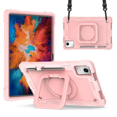 Handle Robot Silicone Hybrid PC Tablet Case, For Lenovo Tab M11/ Xiaoxin Pad 11 2024