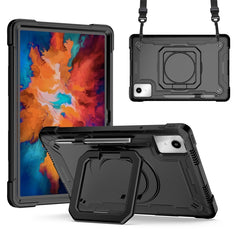 Handle Robot Silicone Hybrid PC Tablet Case, For Lenovo Tab M11/ Xiaoxin Pad 11 2024