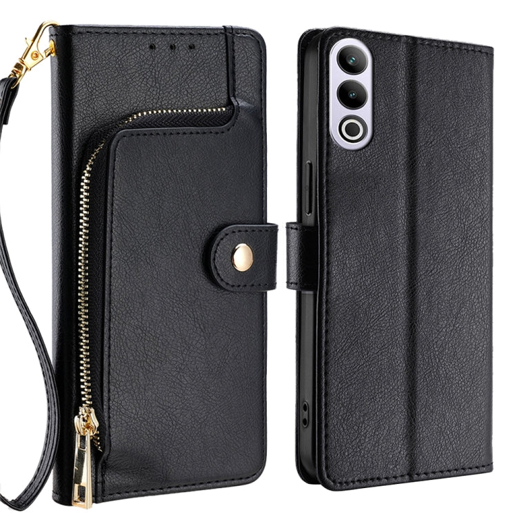 Zipper Bag Leather Phone Case, For OnePlus Ace 5 / 5 Pro, For OnePlus Ace 3 Pro 5G, For OnePlus Nord CE 4 Lite 5G, For OnePlus Ace 3V 5G, For OnePlus Nord CE4