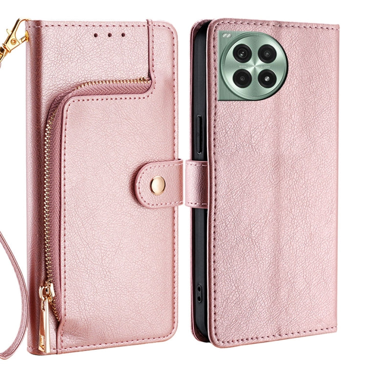 Zipper Bag Leather Phone Case, For OnePlus Ace 5 / 5 Pro, For OnePlus Ace 3 Pro 5G, For OnePlus Nord CE 4 Lite 5G, For OnePlus Ace 3V 5G, For OnePlus Nord CE4