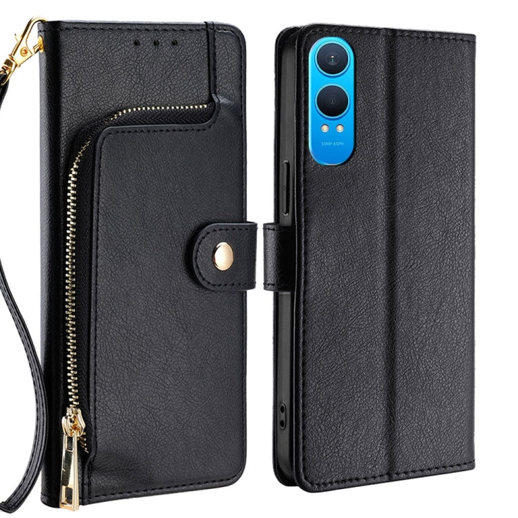 Zipper Bag Leather Phone Case, For OnePlus Ace 5 / 5 Pro, For OnePlus Ace 3 Pro 5G, For OnePlus Nord CE 4 Lite 5G, For OnePlus Ace 3V 5G, For OnePlus Nord CE4