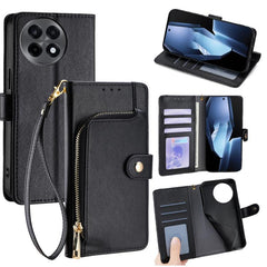 Zipper Bag Leather Phone Case, For OnePlus Ace 5 / 5 Pro, For OnePlus Ace 3 Pro 5G, For OnePlus Nord CE 4 Lite 5G, For OnePlus Ace 3V 5G, For OnePlus Nord CE4