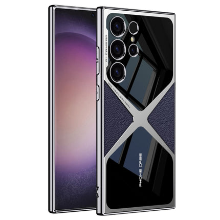 GKK Leather Electroplating Supersonic Speed Shockproof Phone Case