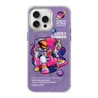For iPhone 15 Pro / Purple Astronaut