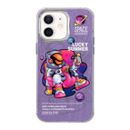 For iPhone 12 / Purple Astronaut