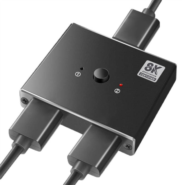 OZ 8K 60Hz 2 in 1 Out Two Ways HDMI Switcher, 8K 60Hz