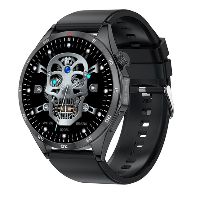 GTS4/LT09 1.5 inch IP67 Fitness Wellness Smart Watch Support Bluetooth Call / Sleep / Blood Oxygen / Heart Rate Health Monitor, Silicone Strap, Steel Strap