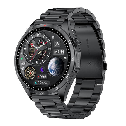 GTS4/LT09 1.5 inch IP67 Fitness Wellness Smart Watch Support Bluetooth Call / Sleep / Blood Oxygen / Heart Rate Health Monitor, Silicone Strap, Steel Strap