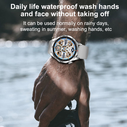 GTS4/LT09 1.5 inch IP67 Fitness Wellness Smart Watch Support Bluetooth Call / Sleep / Blood Oxygen / Heart Rate Health Monitor, Silicone Strap, Steel Strap