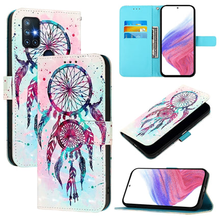 3D Painting Horizontal Flip Leather Phone Case, For OnePlus Nord N10 5G