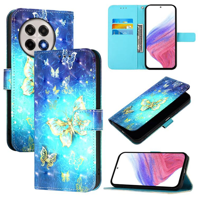 3D Painting Horizontal Flip Leather Phone Case, For OnePlus 13R / Ace 5 / 5 Pro, For OnePlus Nord 4 5G, For OnePlus Nord CE4 Lite