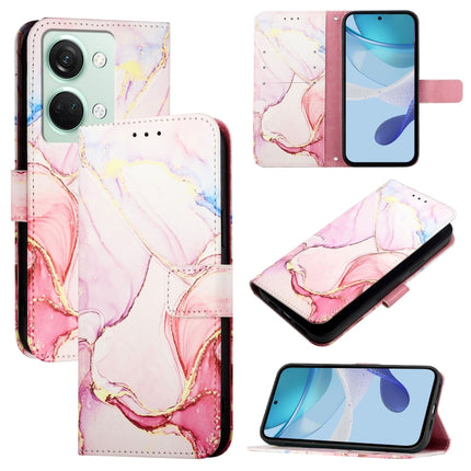 PT003 Marble Pattern Flip Leather Phone Case, For OnePlus Nord N30 SE 5G, For OnePlus 12R 5G Global, For OnePlus 12 5G Global, For OnePlus Ace 2V / Nord 3