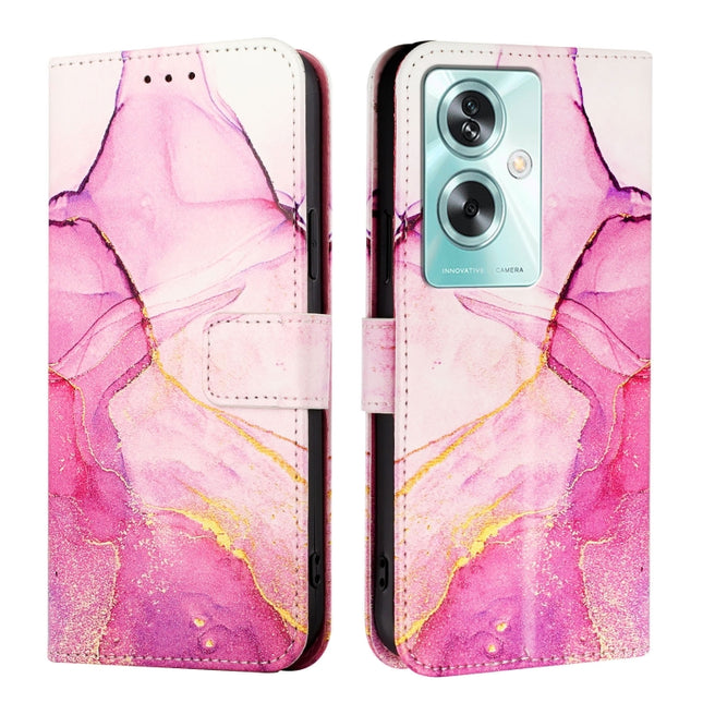 PT003 Marble Pattern Flip Leather Phone Case, For OnePlus Nord N30 SE 5G, For OnePlus 12R 5G Global, For OnePlus 12 5G Global, For OnePlus Ace 2V / Nord 3