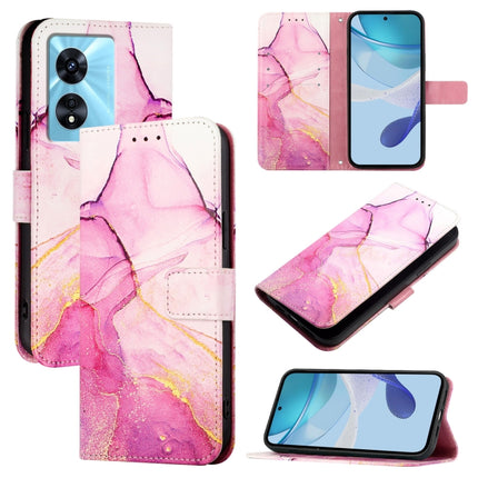 PT003 Marble Pattern Flip Leather Phone Case, For OnePlus Nord N300, For OnePlus 9R / 8T, For OnePlus 9 Pro, For OnePlus 9