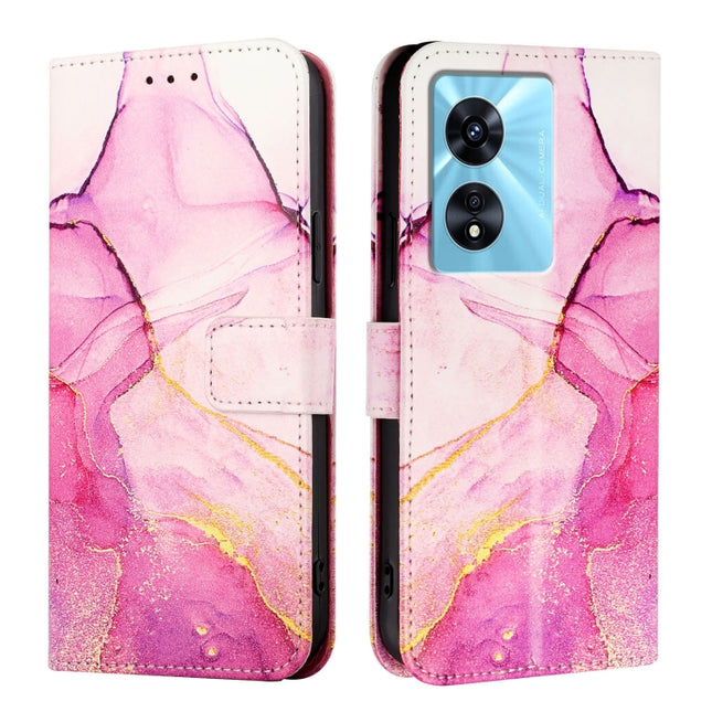 PT003 Marble Pattern Flip Leather Phone Case, For OnePlus Nord N300, For OnePlus 9R / 8T, For OnePlus 9 Pro, For OnePlus 9