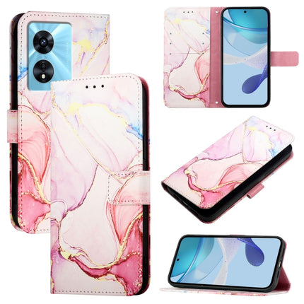 PT003 Marble Pattern Flip Leather Phone Case, For OnePlus Nord N300, For OnePlus 9R / 8T, For OnePlus 9 Pro, For OnePlus 9