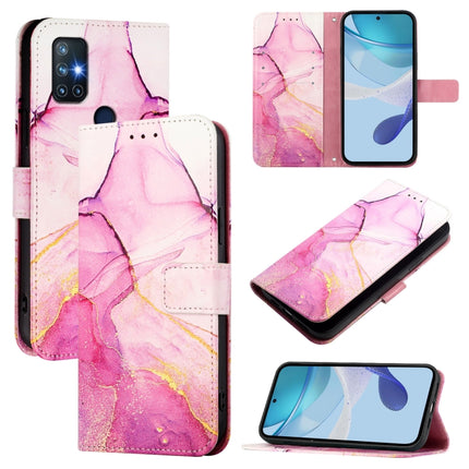 PT003 Marble Pattern Flip Leather Phone Case, For OnePlus Nord N10 5G