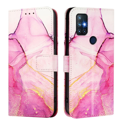 PT003 Marble Pattern Flip Leather Phone Case, For OnePlus Nord N10 5G