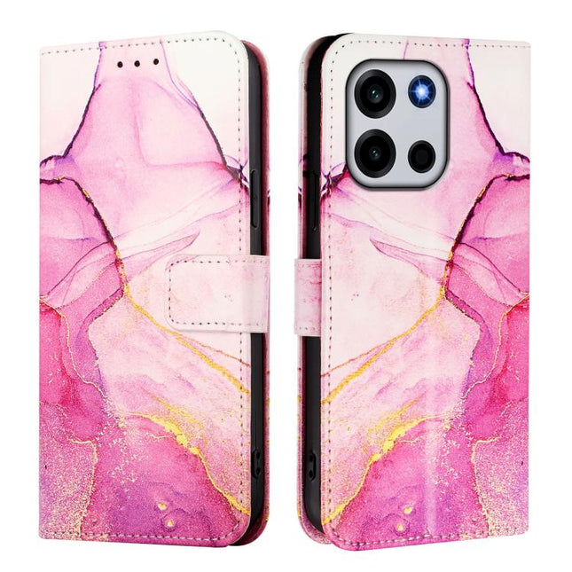 PT003 Marble Pattern Flip Leather Phone Case, For OnePlus Turbo 6 / Turbo 6V 5G, For OnePlus Ace 5 Ultra, For OnePlus Ace 5 Racing, For OnePlus 13R / Ace 5 / 5 Pro
