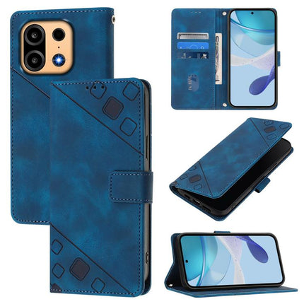 Skin-feel Embossed Leather Phone Case, For OnePlus Turbo 6X Pro 5G, For OnePlus Turbo 6 / Turbo 6V, For OnePlus Ace 5 Ultra, For OnePlus Ace 5 Racing