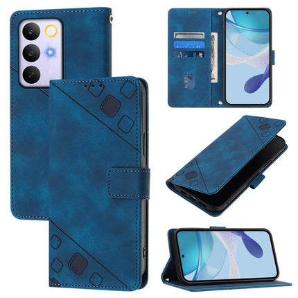 Skin-feel Embossed Leather Phone Case, For Realme 16T 5G Global, For Realme C100 5G / C85 5G Global, For Realme 16 Pro+ 5G Global, For Realme 16 Pro 5G Global