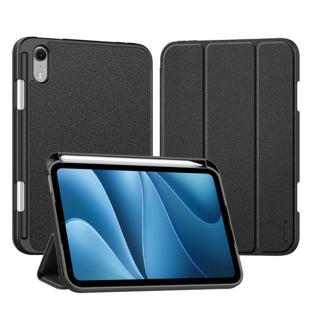 DUX DUCIS Domo Series Cloth Texture Magnetic Leather Tablet Case, For iPad Air 13 2024 / 2025 / 2026, For iPad Pro 13 2025 / 2024, For iPad Pro 11 2025 / 2024