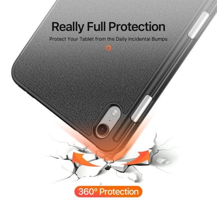 DUX DUCIS Domo Series Cloth Texture Magnetic Leather Tablet Case, For iPad Air 13 2024 / 2025 / 2026, For iPad Pro 13 2025 / 2024, For iPad Pro 11 2025 / 2024