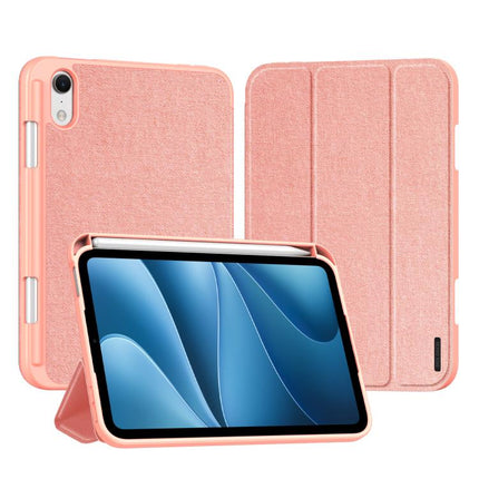 DUX DUCIS Domo Series Cloth Texture Magnetic Leather Tablet Case, For iPad Air 13 2024 / 2025 / 2026, For iPad Pro 13 2025 / 2024, For iPad Pro 11 2025 / 2024