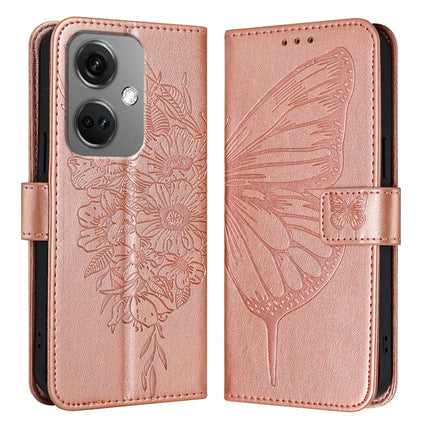 Embossed Butterfly Leather Phone Case, For OnePlus Nord CE3, For OnePlus Ace 2V / Nord 3, For OnePlus Nord N300