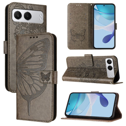 Embossed Butterfly Leather Phone Case, For OnePlus Ace 5 Racing, For OnePlus Ace 5 Pro / Ace 5, For OnePlus Nord 4 5G