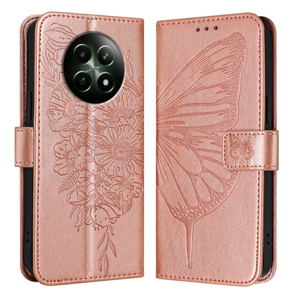 Embossed Butterfly Leather Phone Case, For Realme 12 5G Global, For Realme Note 50 4G Global / C51 4G, For Realme 12 Pro 5G / 12 Pro+ 5G Global