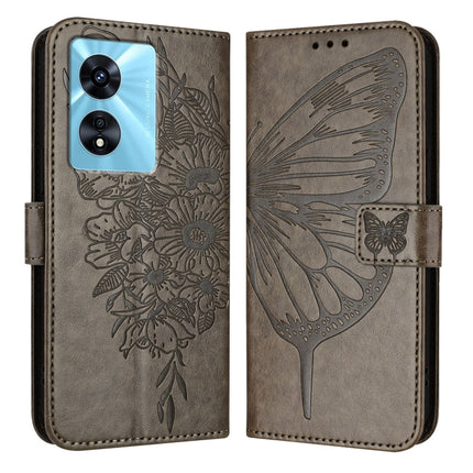 Embossed Butterfly Leather Phone Case, For Realme V23 / Narzo 50 5G, For Realme C20 / C11 2021 / C21, For Realme C21Y