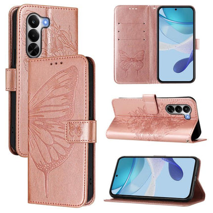 Embossed Butterfly Leather Phone Case, For Realme P4x 5G / OnePlus Nord CE6 Lite, For Realme 16T 5G Global, For Realme C100 5G / C85 5G Global
