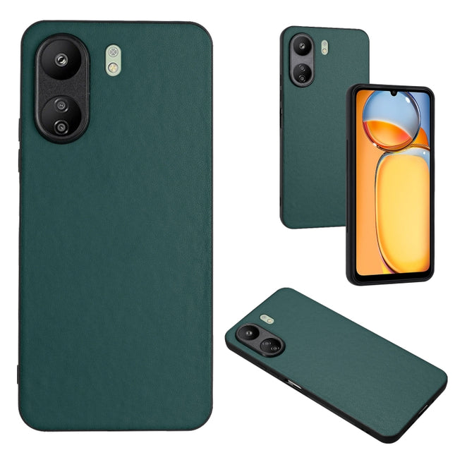 R20 Leather Pattern Phone Single Case, For Xiaomi Redmi 13C 4G Global/Poco C65, For Xiaomi Redmi Note 13 5G Global, For Xiaomi Redmi Note 13 Pro+ Global, For Xiaomi Redmi Note 13 Pro 5G Global