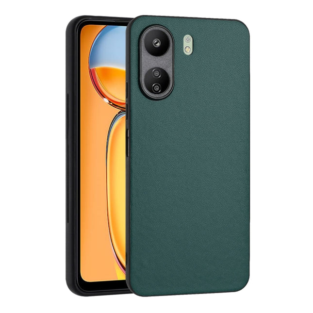 R20 Leather Pattern Phone Single Case, For Xiaomi Redmi 13C 4G Global/Poco C65, For Xiaomi Redmi Note 13 5G Global, For Xiaomi Redmi Note 13 Pro+ Global, For Xiaomi Redmi Note 13 Pro 5G Global
