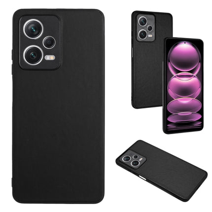 R20 Leather Pattern Phone Single Case, For Xiaomi Redmi Note 12 Pro+ 5G, For Xiaomi Redmi Note 12 Pro 5G, For Xiaomi Poco X5 Pro, For Xiaomi Poco X5