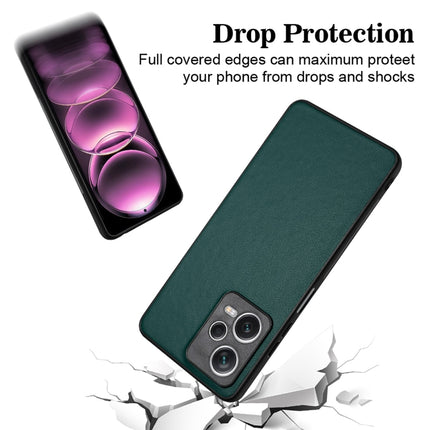 R20 Leather Pattern Phone Single Case, For Xiaomi Redmi Note 12 Pro+ 5G, For Xiaomi Redmi Note 12 Pro 5G, For Xiaomi Poco X5 Pro, For Xiaomi Poco X5