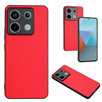 R20 Leather Pattern Phone Single Case, For Xiaomi Redmi 13C 4G Global/Poco C65, For Xiaomi Redmi Note 13 5G Global, For Xiaomi Redmi Note 13 Pro+ Global, For Xiaomi Redmi Note 13 Pro 5G Global